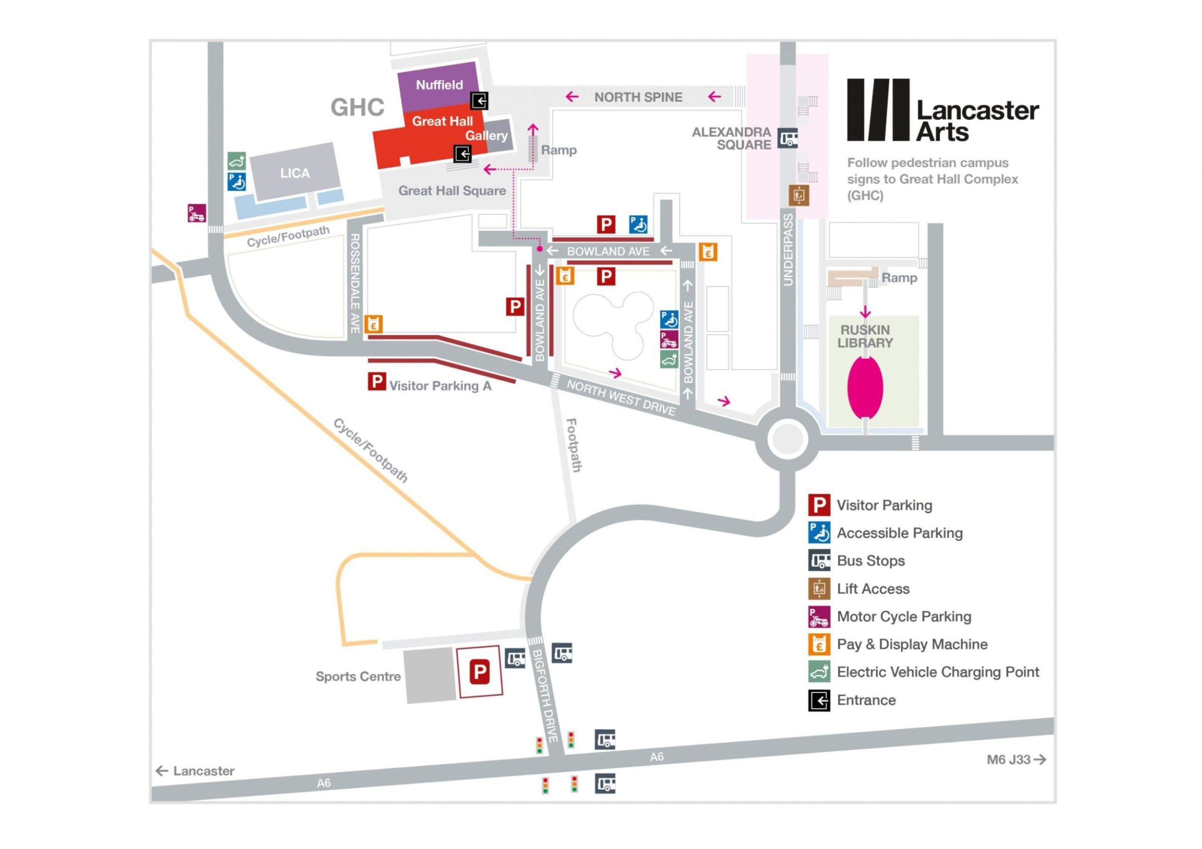 Lancaster Arts Map