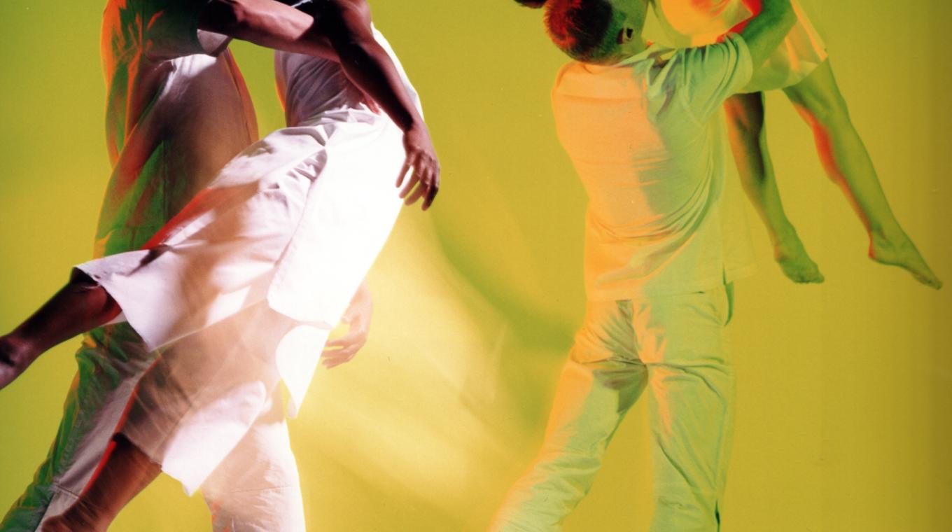 4 x Contemporary Dancers performing in front of a green screen