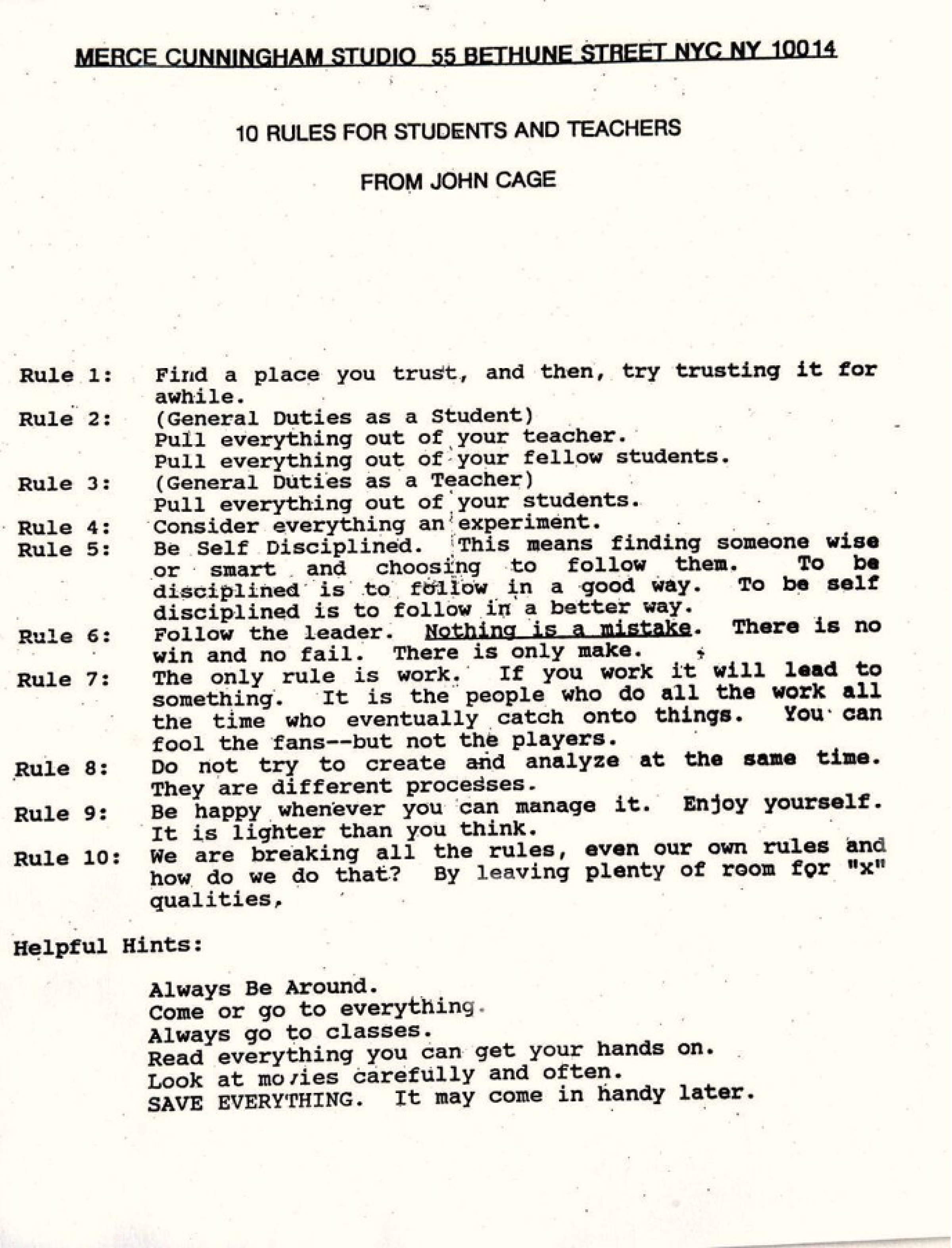 John Cage