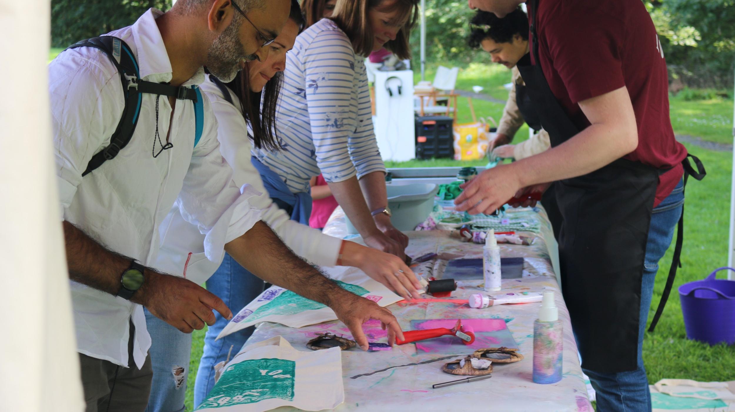 Make Your Mark on Bowland: Printing Workshop