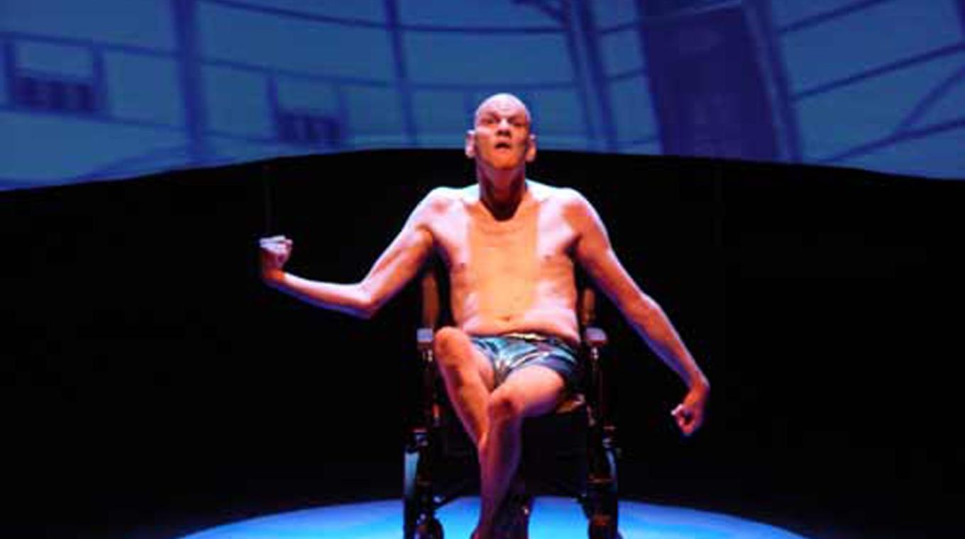 Stage Photo of FAT with Pete Edwards